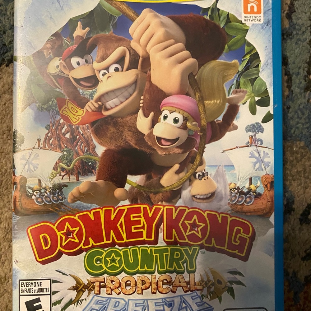 Donkey Kong country tropical freeze for Wii U